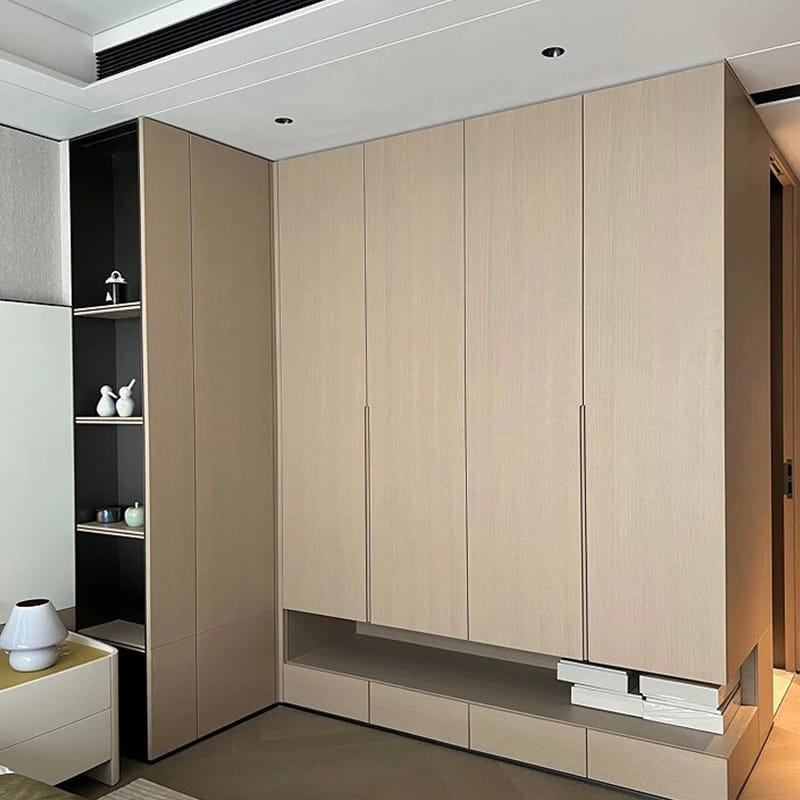 Dulap liniar la comandă integrat, modern, minimalist, Aurora