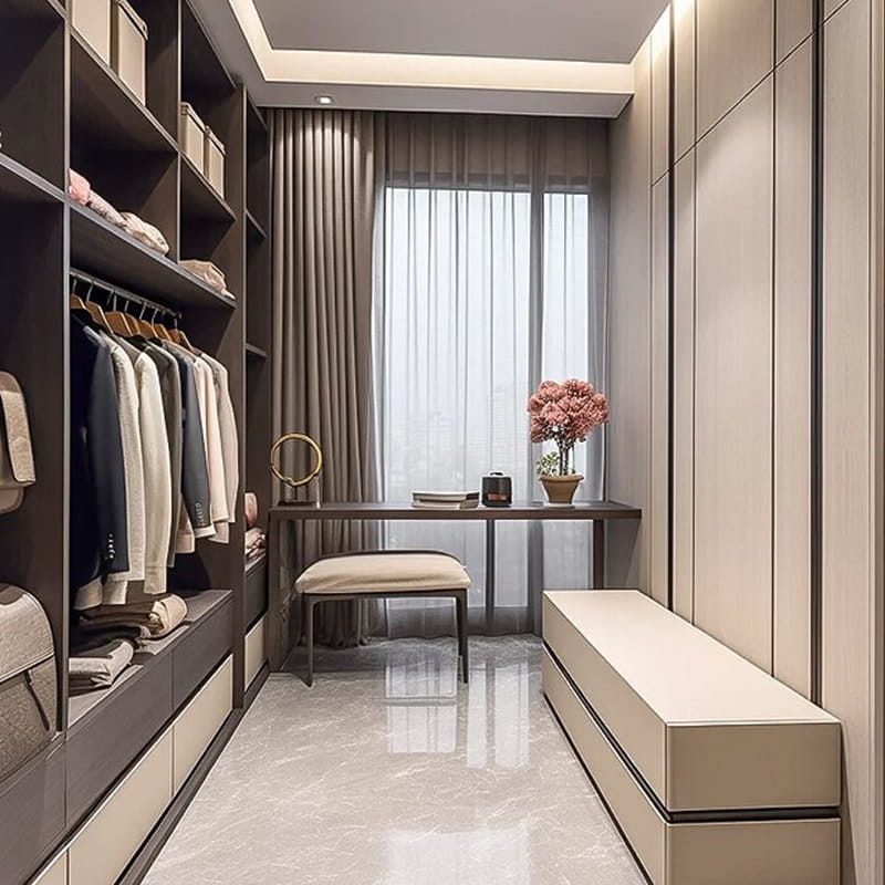 Sistem de dressing Romano Panoramic Open-Concept
