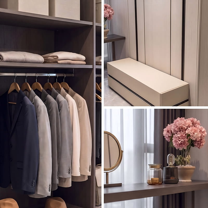 Sistem de dressing Romano Panoramic Open-Concept