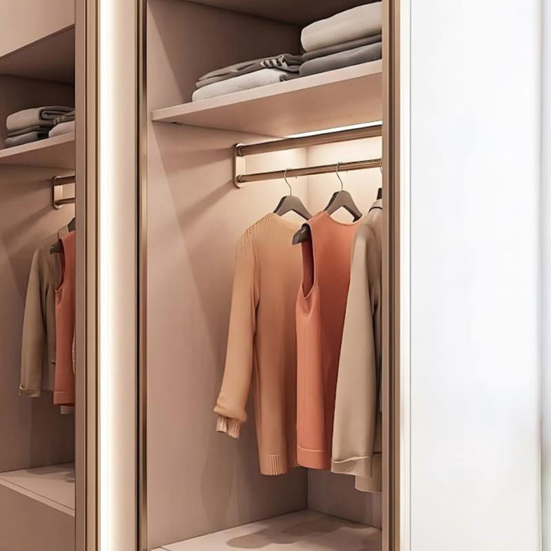 Dressing Versailles minimalist, iluminat la atingere mat